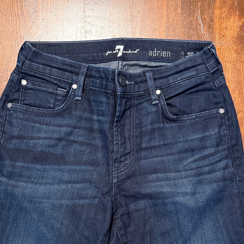 7 For All Mankind Indigo Denim Jeans